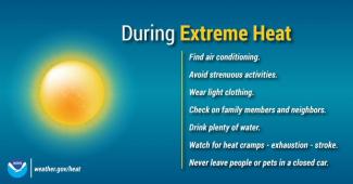 During Extreme Heat