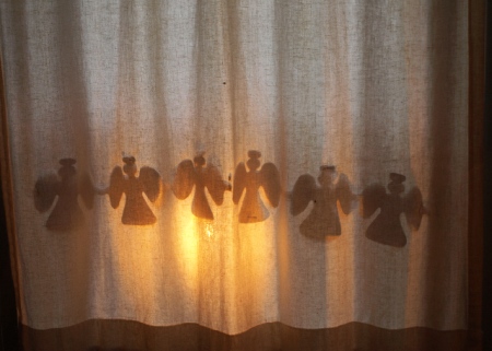 Silhouettes of Angels by Candlelight Stetson House