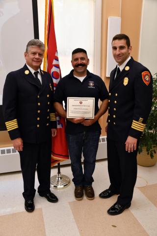 Chris Azizian, Hanover Fire Department 2019 Firefighter of the Year