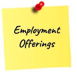 Employment Offerings