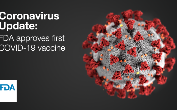 FDA Approves First COVID-19 Vaccine