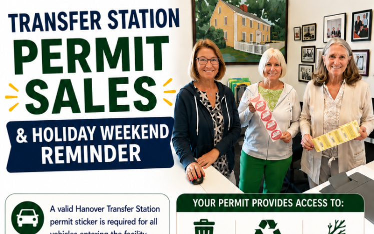 Hanover Transfer Station Special July Weekend Sales