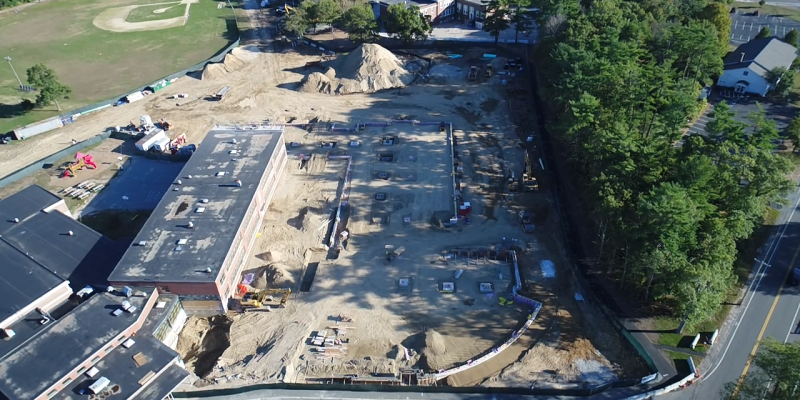 Construction Progress Aerial 9/29/2017